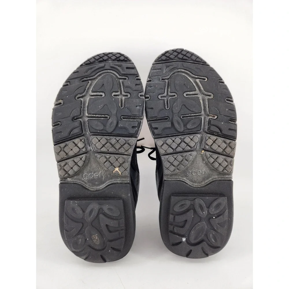 Gravity Defyer g-defy Mighty Walk Ion Walking‎ Shoes Mens 12 Black TB9024MBB